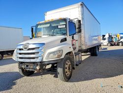 Salvage cars for sale from Copart Wilmer, TX: 2016 Hino 258/268 box Truck