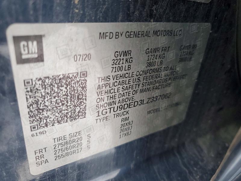 2020 GMC Sierra K1500 slt