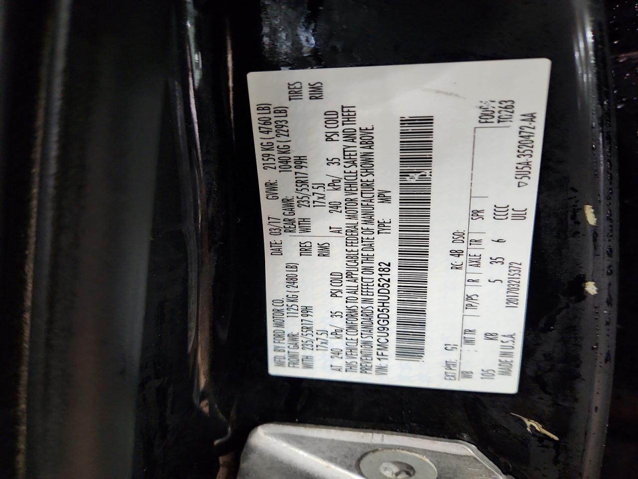 2017 Ford Escape se