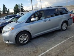 2016 Toyota Sienna xle en venta en Rancho Cucamonga, CA