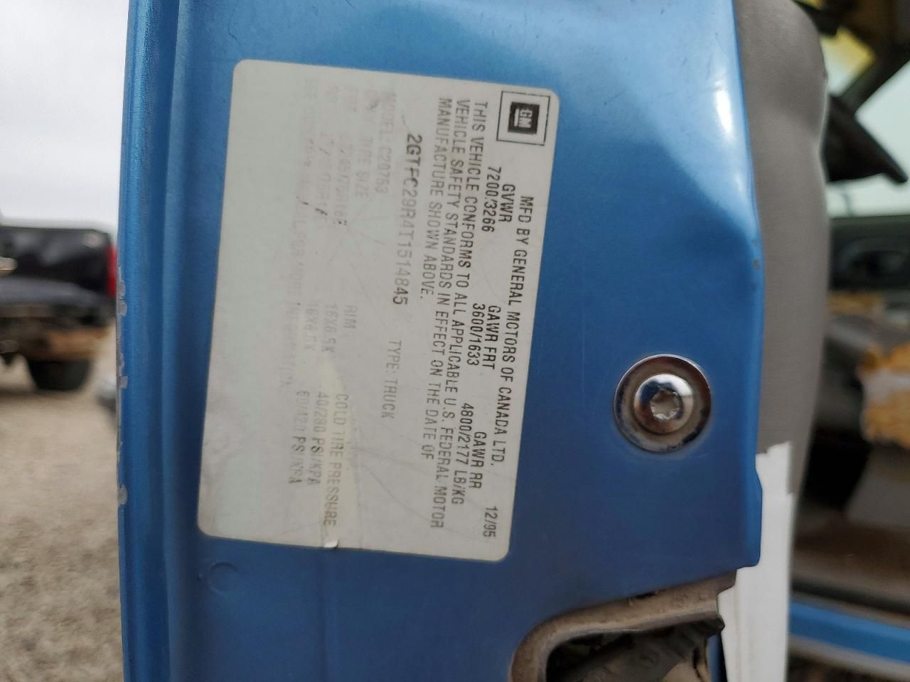 1996 GMC Sierra C2500