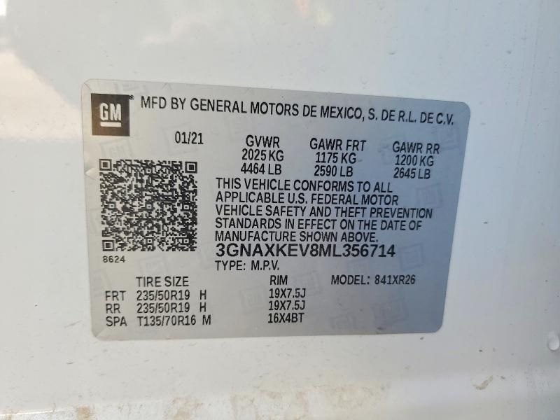 2021 Chevrolet Equinox lt