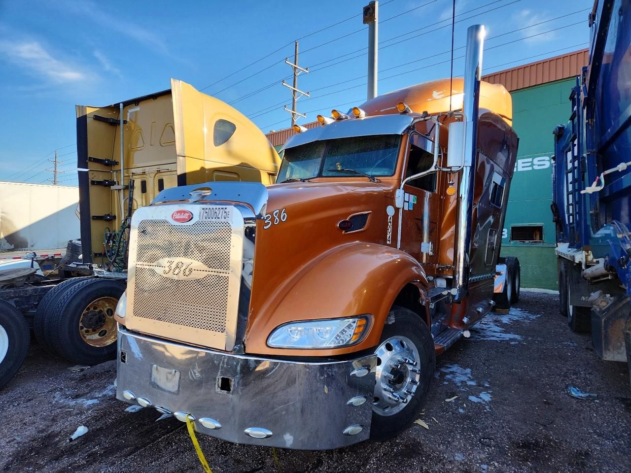 2009 Peterbilt Tractor 2009 Peterbilt 386 Semi Truck