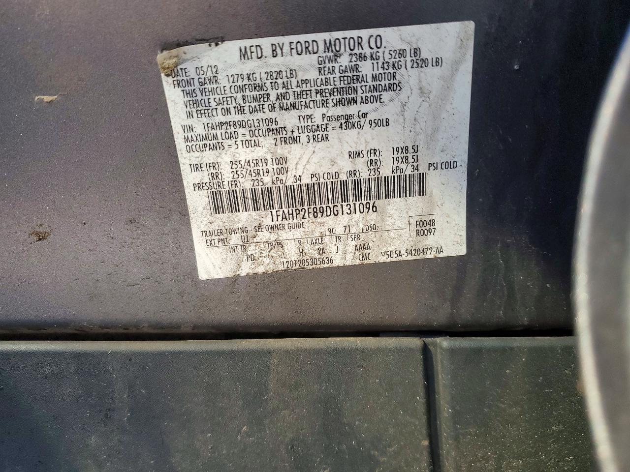 2013 Ford Taurus Limited