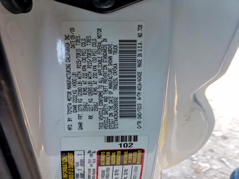 2010 Toyota Tacoma Access Cab