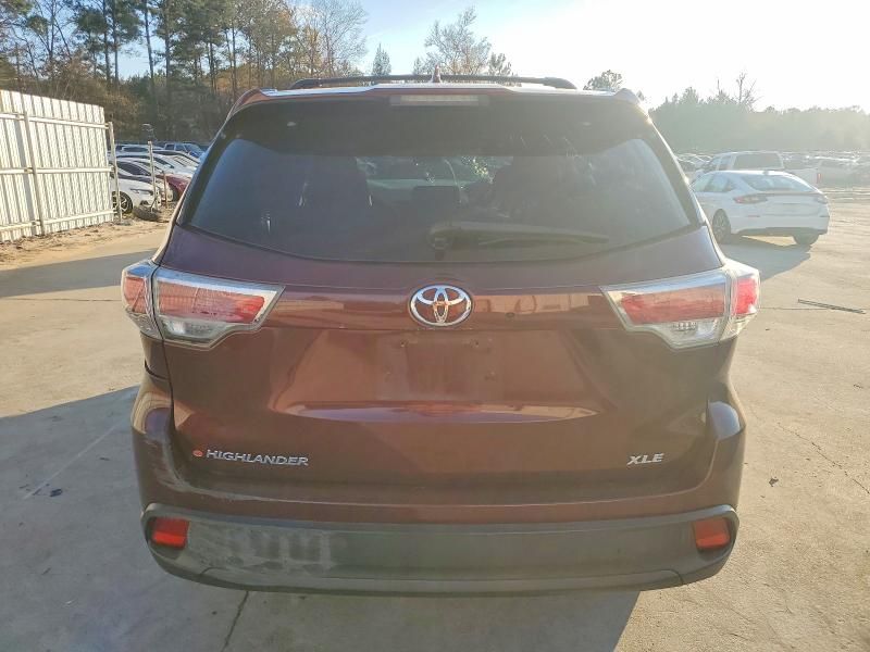 2015 Toyota Highlander xle