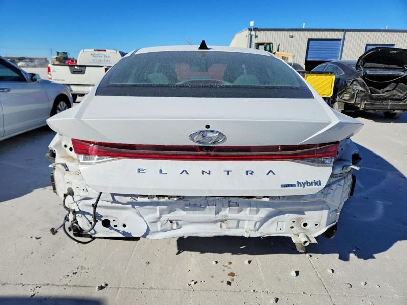 2021 Hyundai Elantra Blue