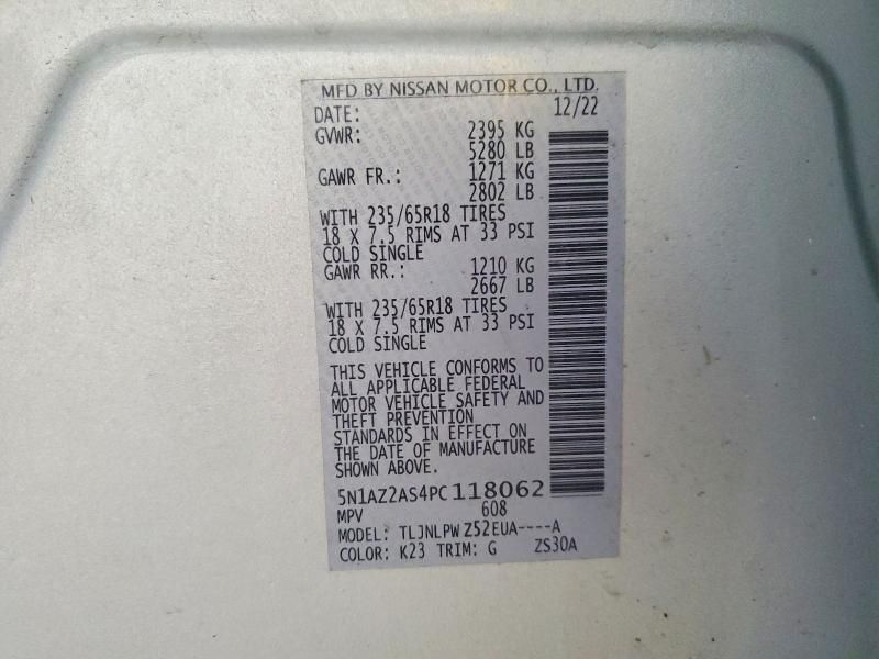 2023 Nissan Murano s