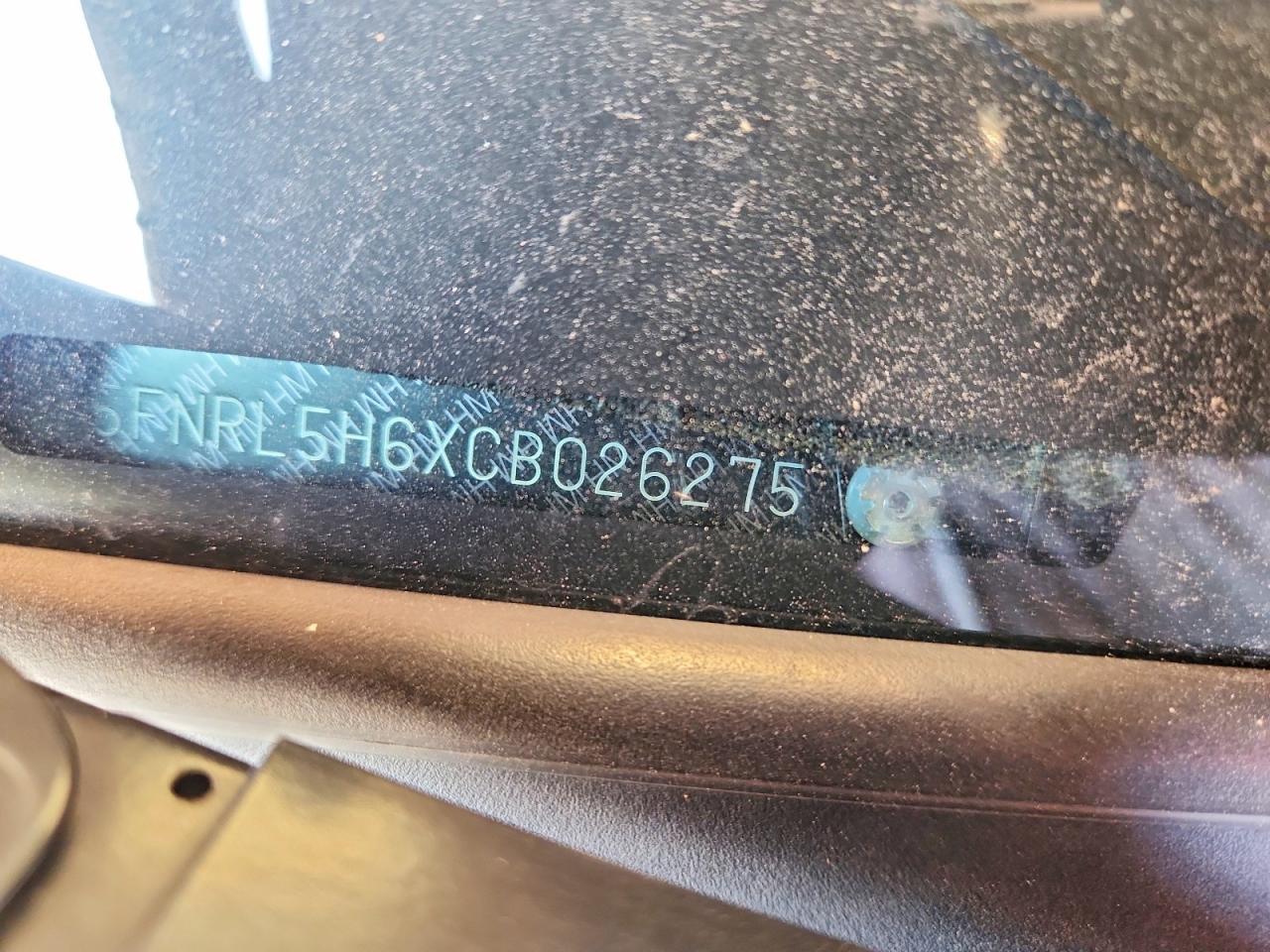 2012 Honda Odyssey exl