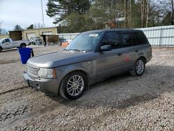 Land Rover Range Rover salvage cars for sale: 2009 Land Rover Range Rover hse
