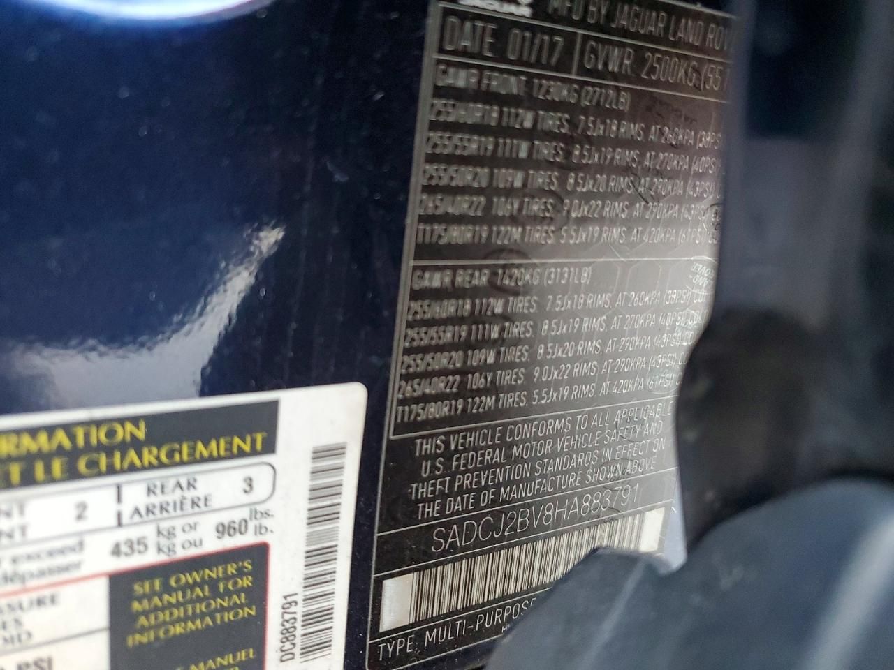 2017 Jaguar F-pace Premium