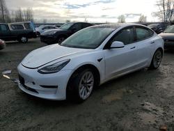 Tesla Vehiculos salvage en venta: 2021 Tesla Model 3