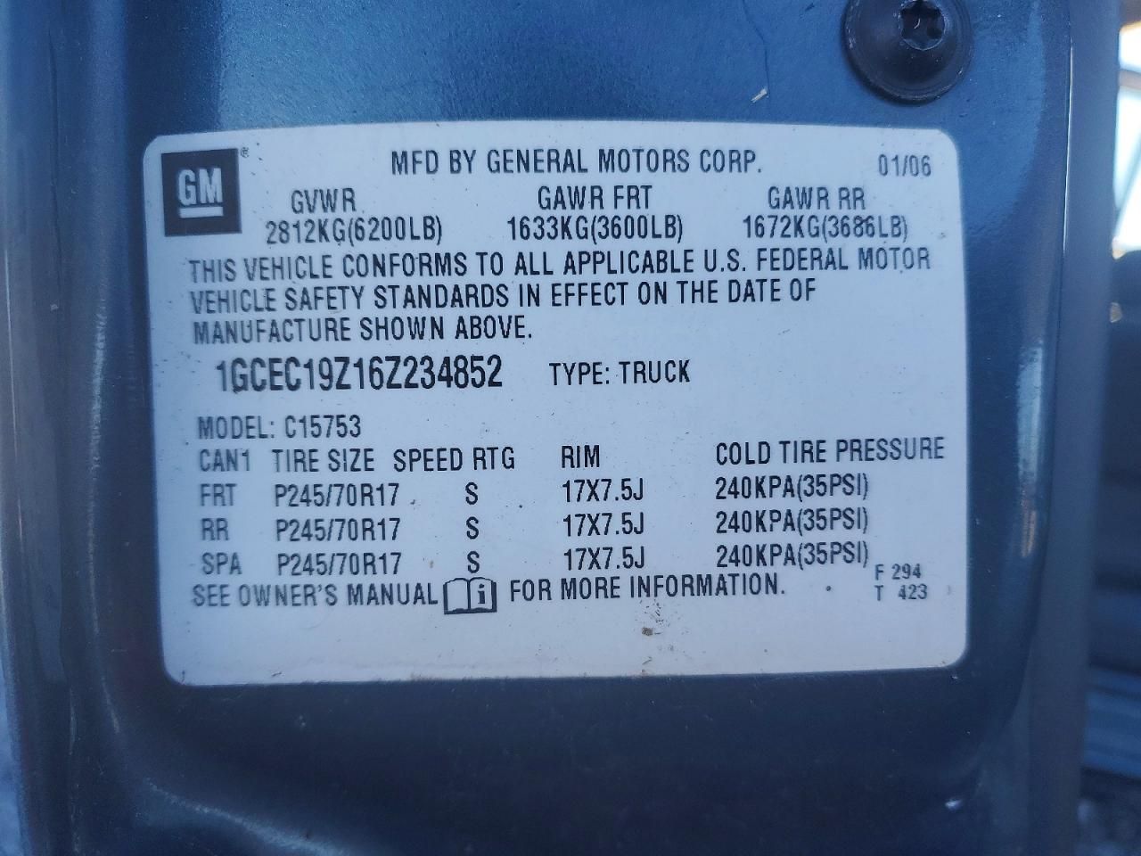 2006 Chevrolet Silverado C1500