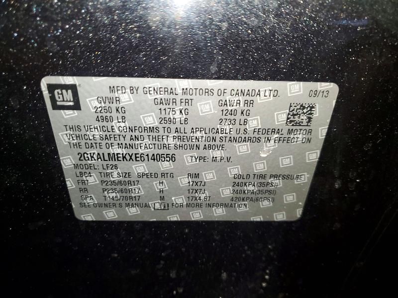 2014 GMC Terrain sle