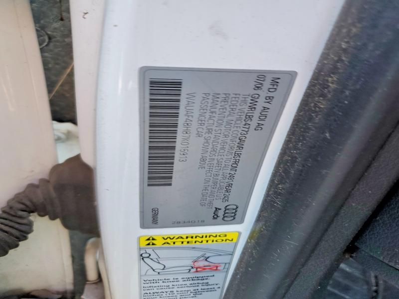 2007 Audi A4 2.0t Cabriolet