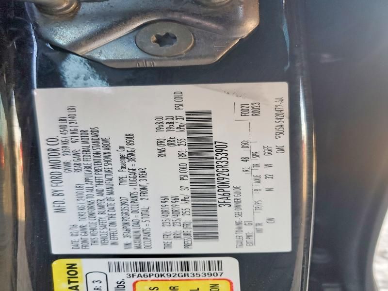 2016 Ford Fusion Titanium