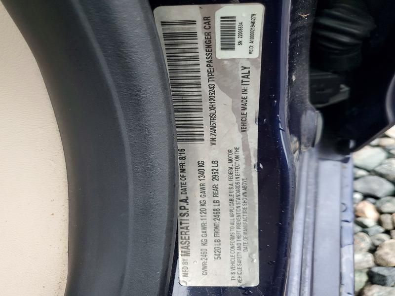 2017 Maserati Ghibli s