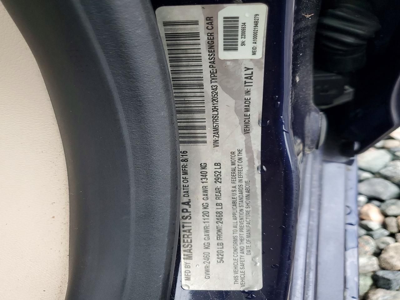 2017 Maserati Ghibli s