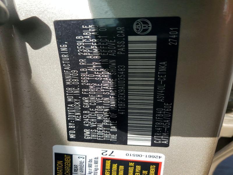 2010 Toyota Camry Base