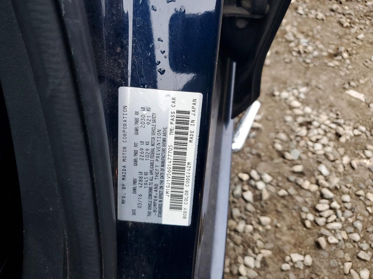 2016 Mazda 6 Touring