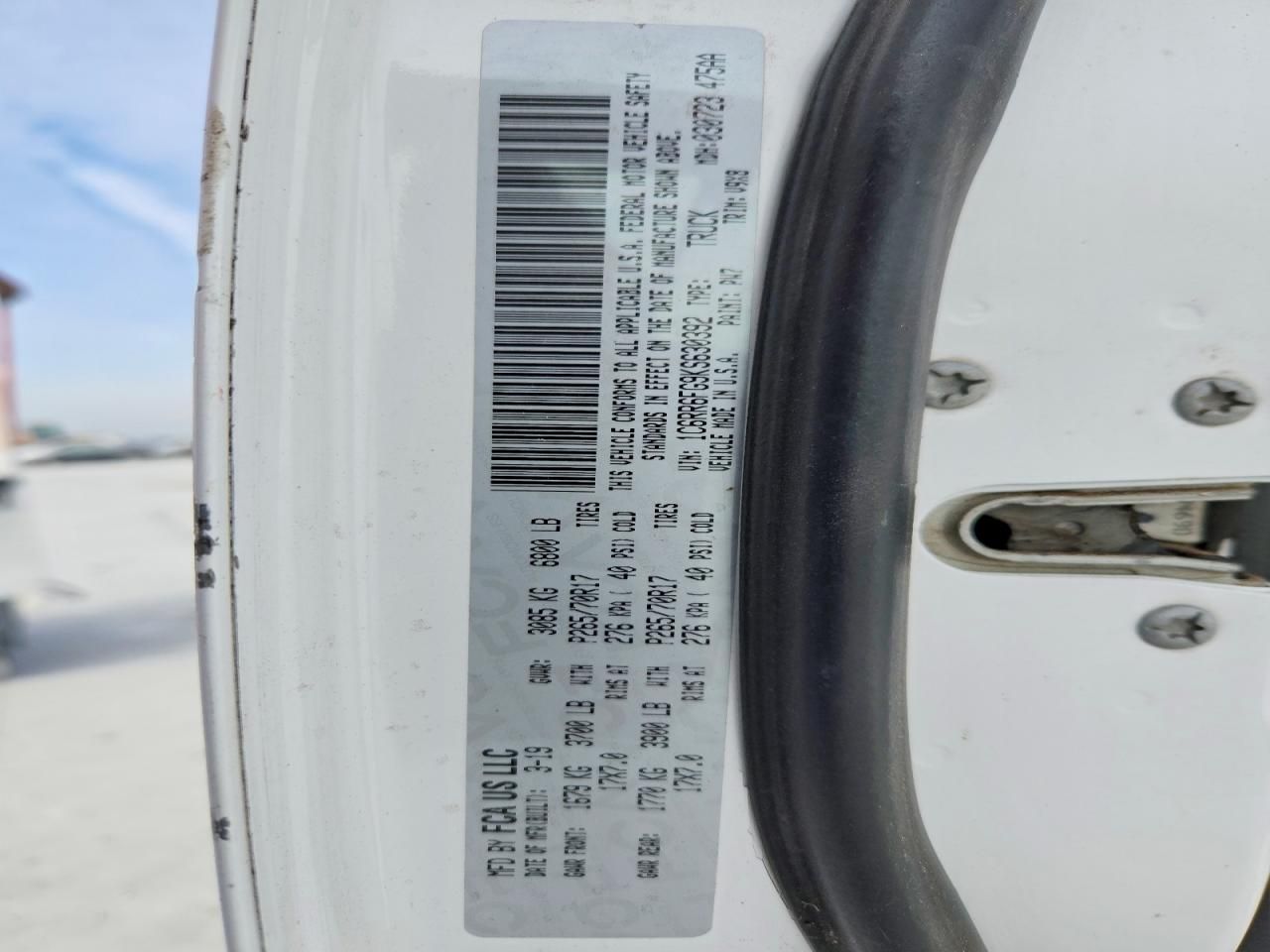 2019 Dodge Ram 1500 Classic Tradesman