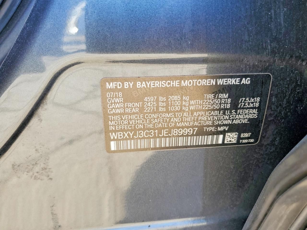 2018 BMW X2 Sdrive28i