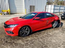 Salvage cars for sale from Copart Austell, GA: 2021 Honda Civic Sport