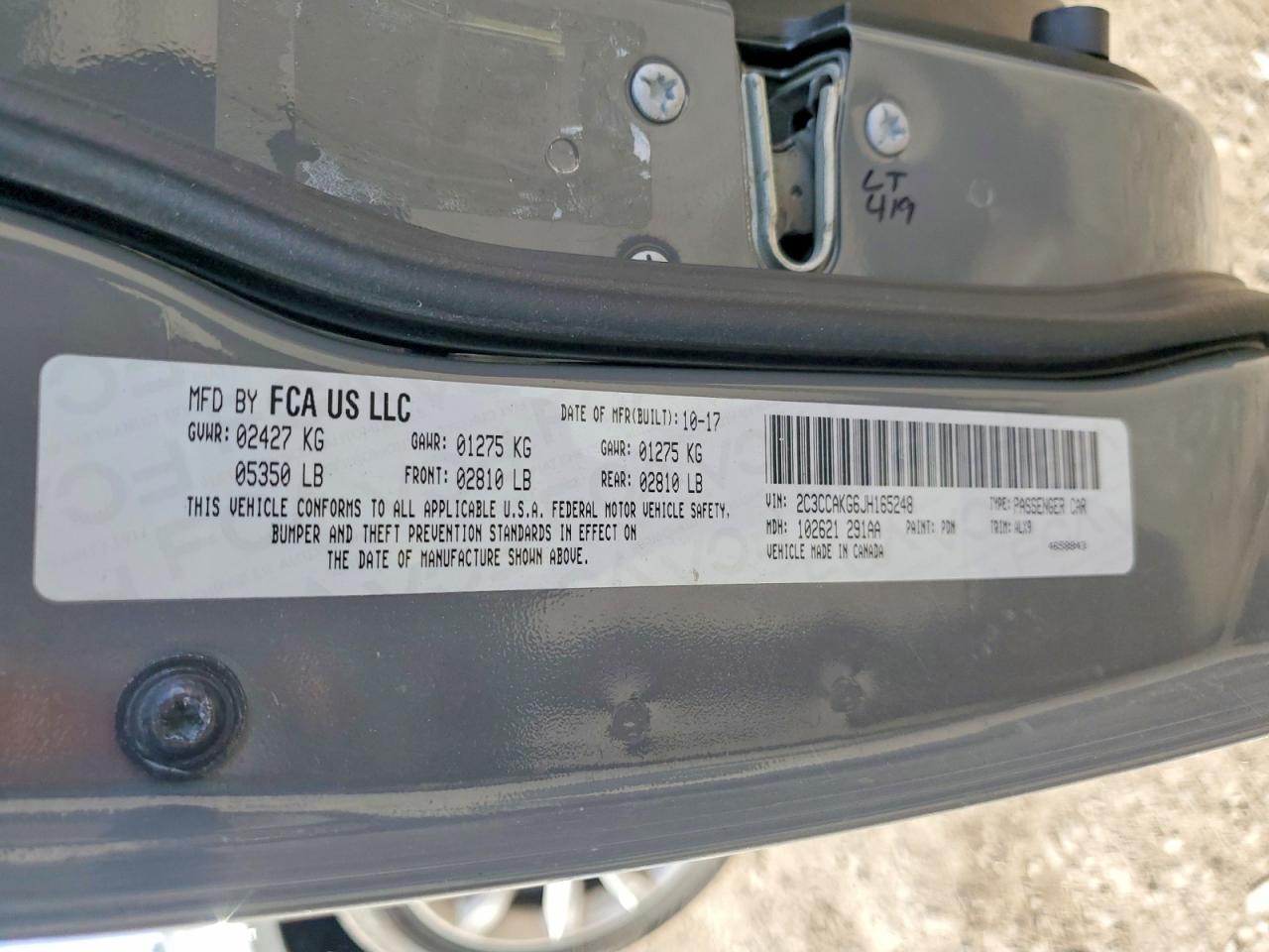 2018 Chrysler 300 Limited