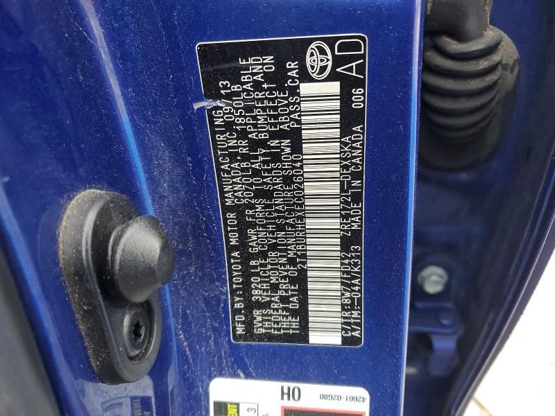 2014 Toyota Corolla l