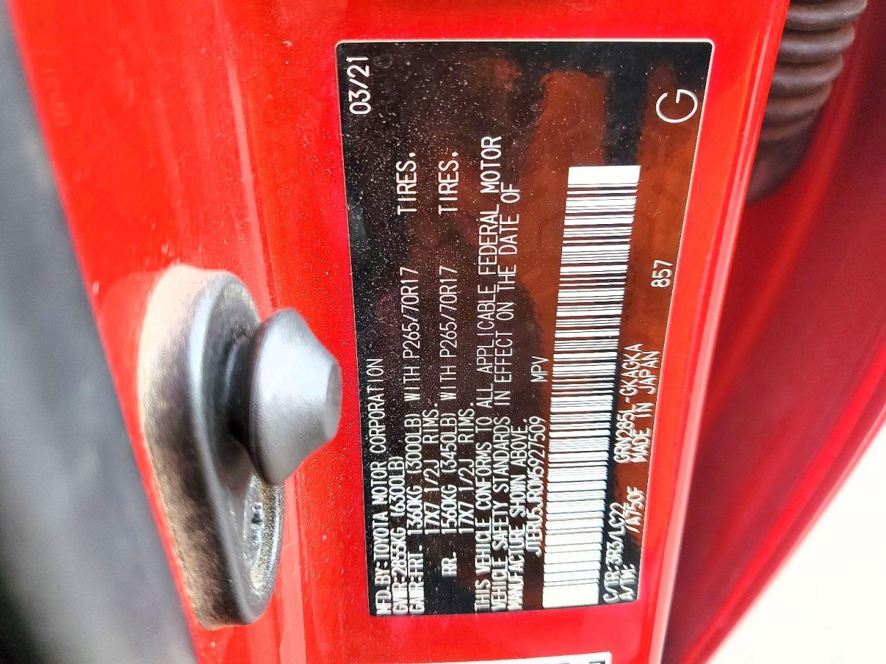 2021 Toyota 4runner SR5 Premium