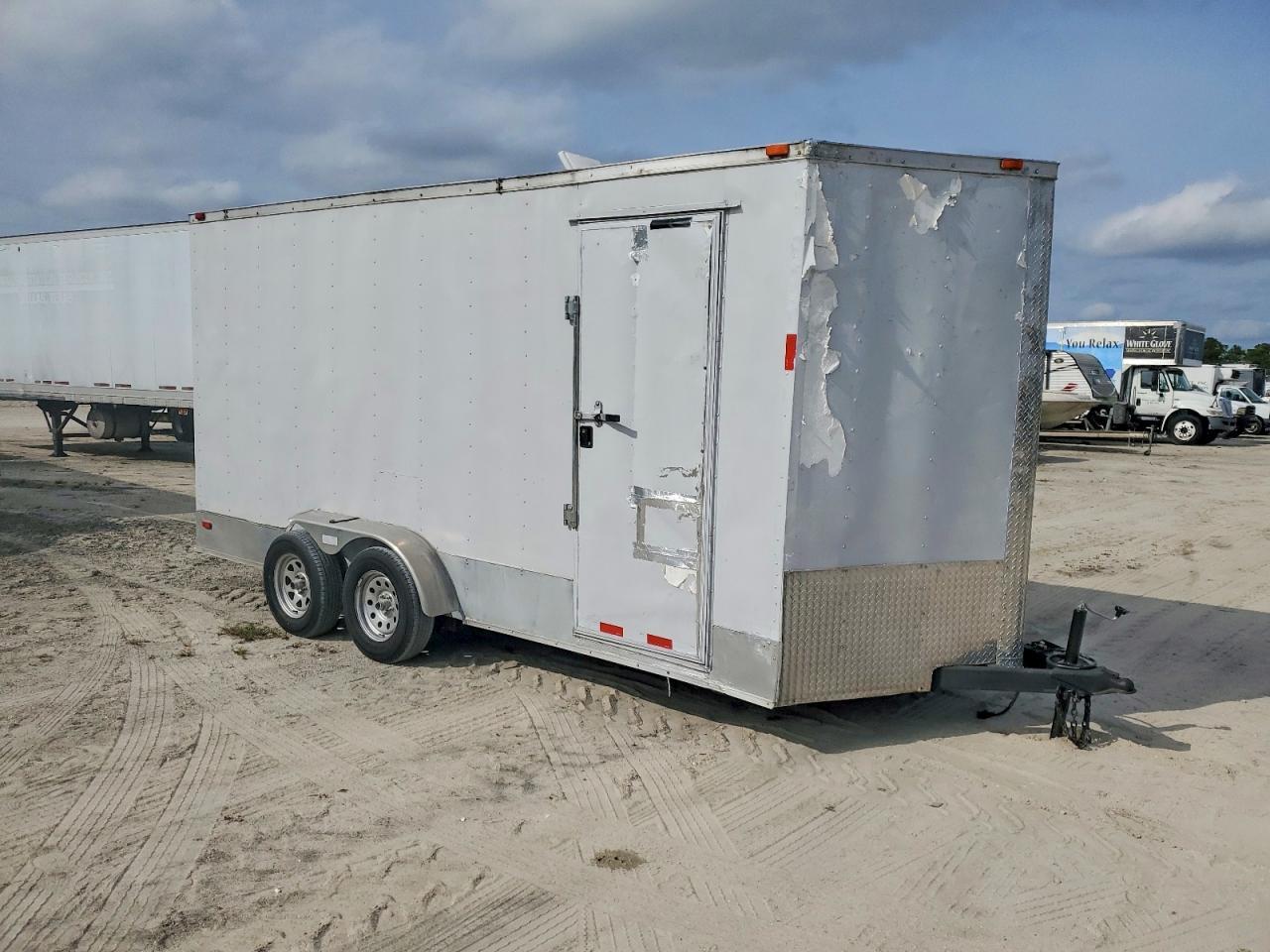 2016 Freedom Trailer 2016 Freedom 7X16TA2 Enclosed Cargo Trailer