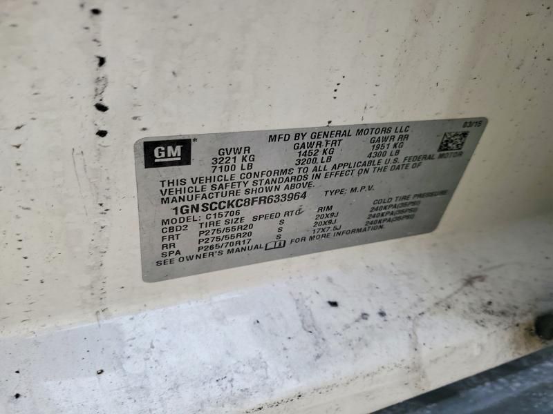 2015 Chevrolet Tahoe C1500 ltz