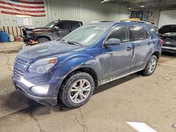 Chevrolet salvage cars for sale: 2016 Chevrolet Equinox lt