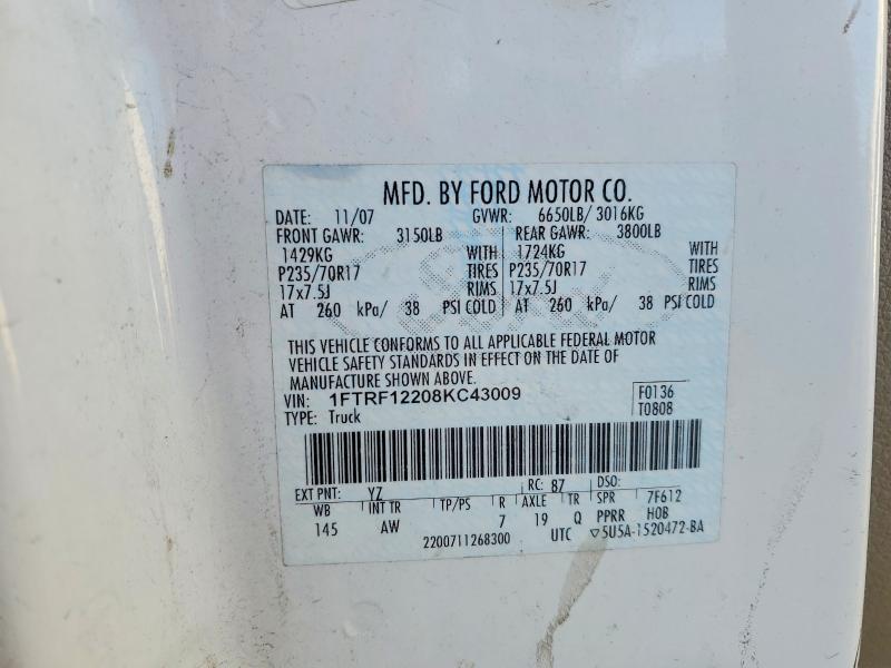 2008 Ford F150 W/KNAPHEIDE Knap KAP