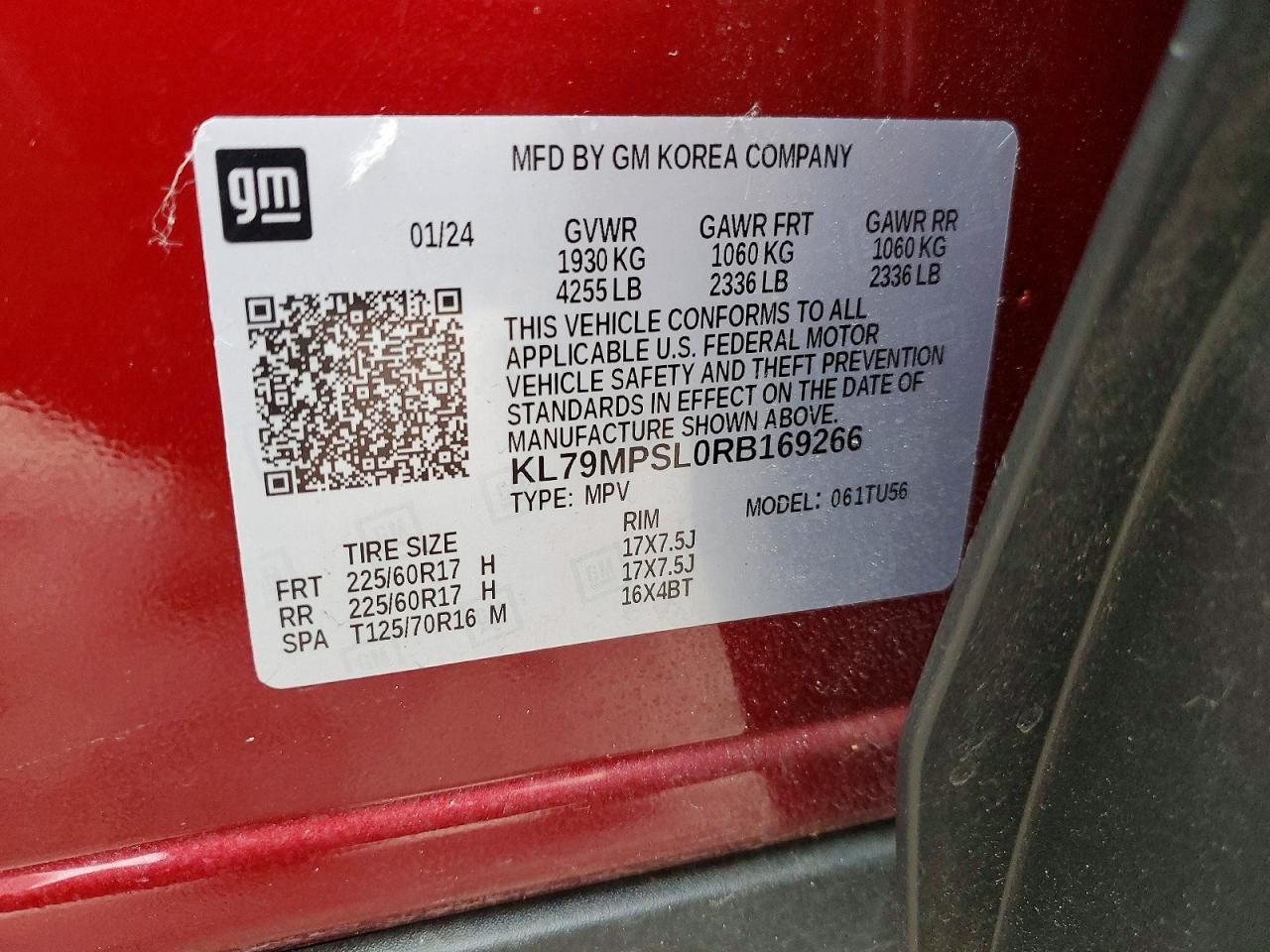 2024 Chevrolet Trailblazer lt