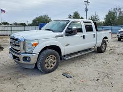 Salvage cars for sale from Copart Midway, FL: 2012 Ford F250 Super Duty