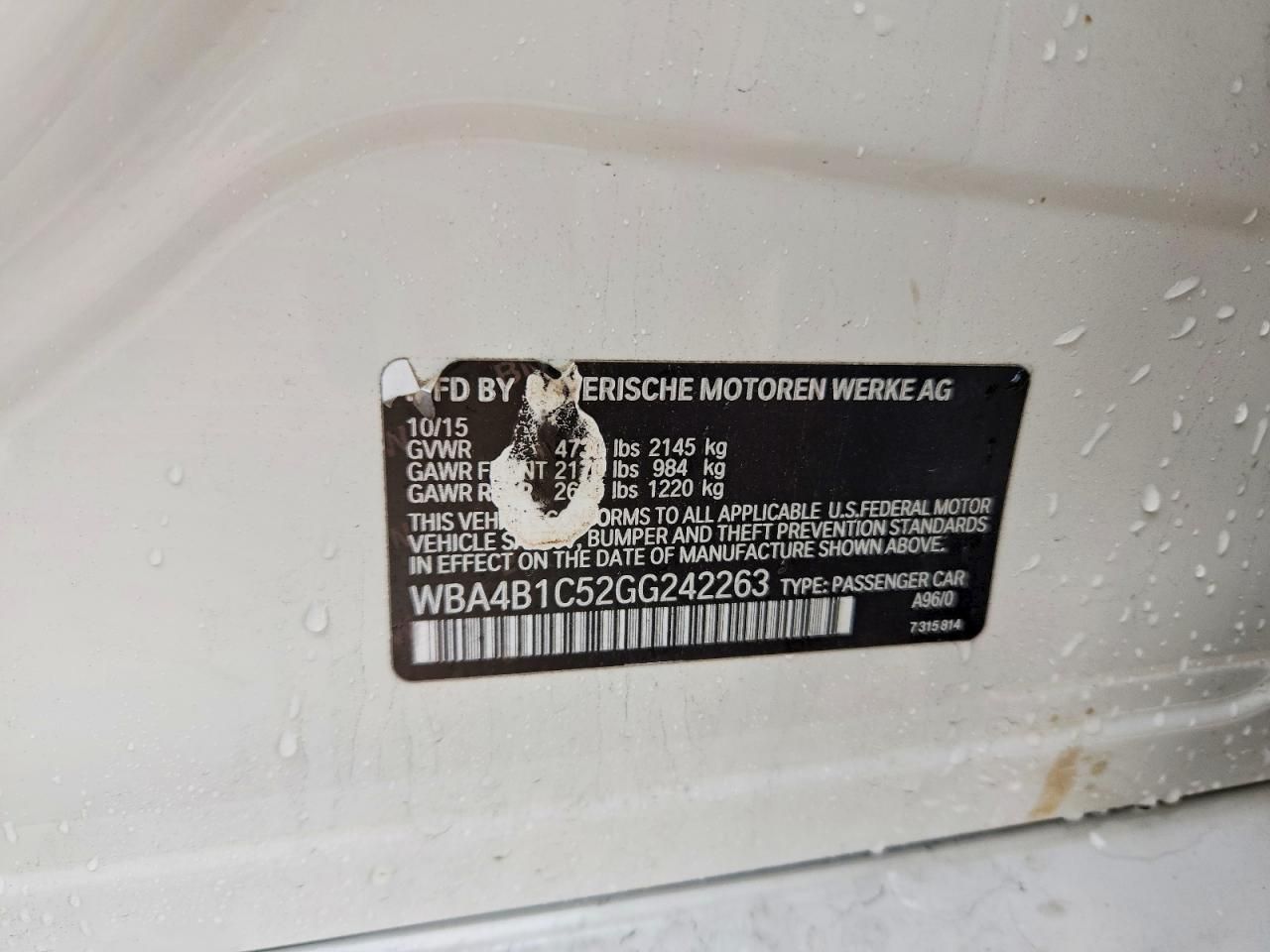 2016 BMW 435 i Gran Coupe