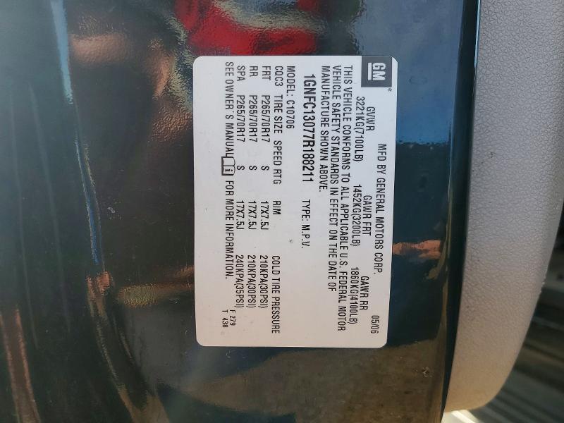 2007 Chevrolet Tahoe C1500