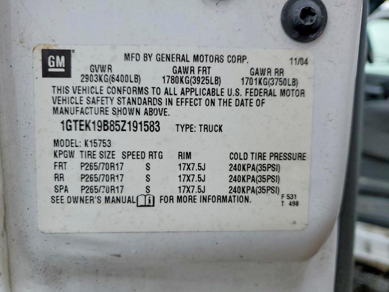 2005 GMC New Sierra K1500