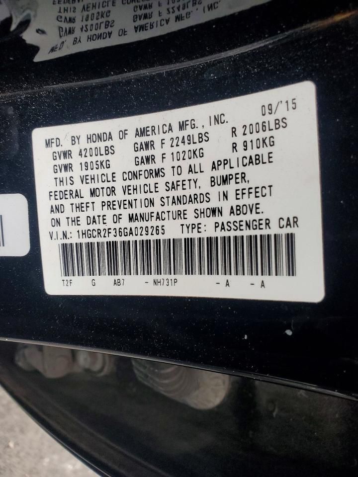 2016 Honda Accord lx