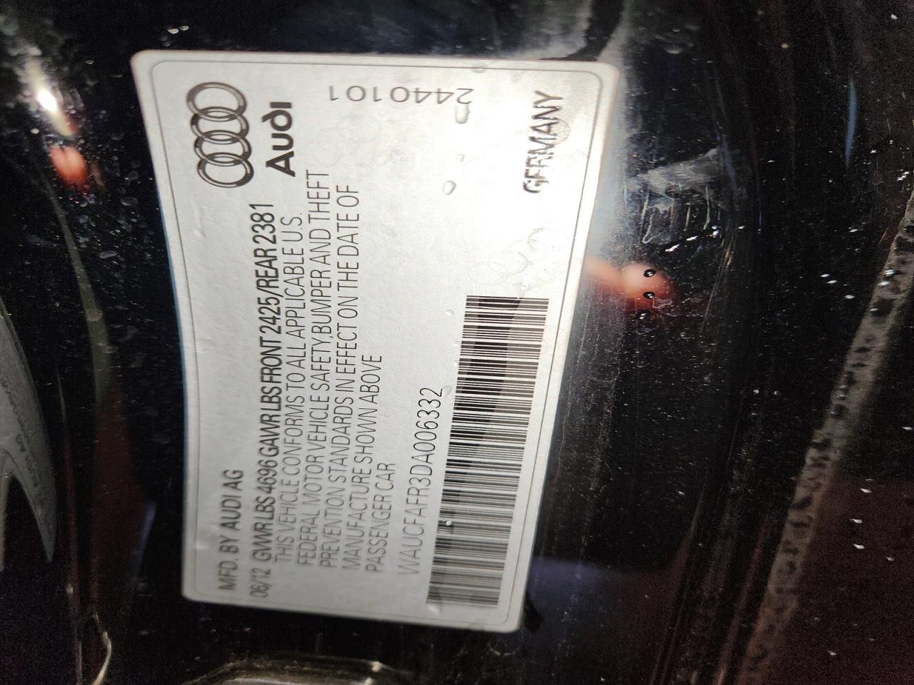 2013 Audi A5 Premium