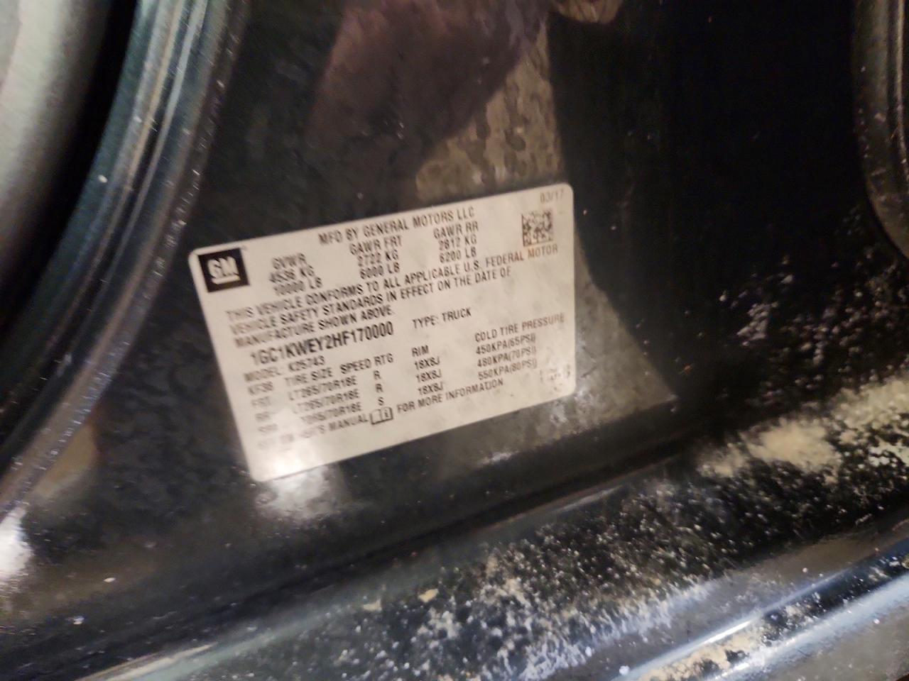 2017 Chevrolet Silverado K2500 Heavy Duty LTZ