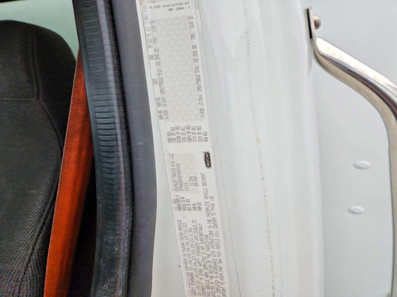 2015 Freightliner Business Class M2 BOX Truck