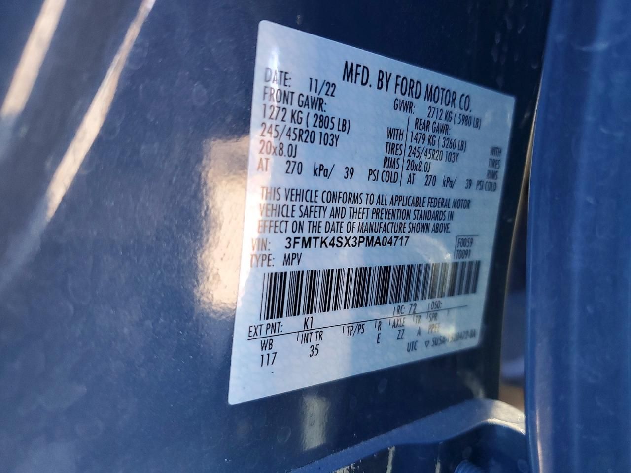 2023 Ford Mustang Mach-e gt