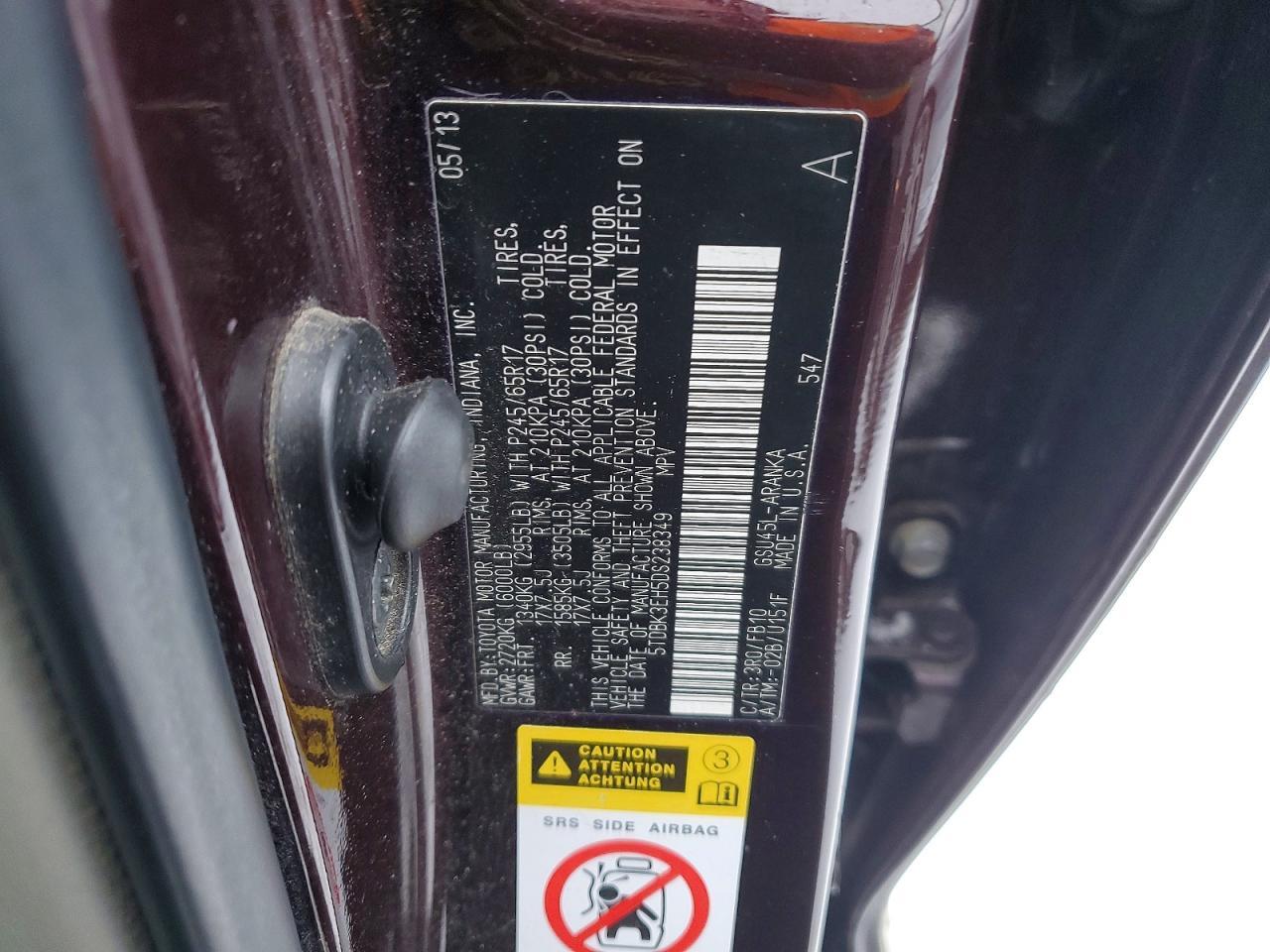 2013 Toyota Highlander Base