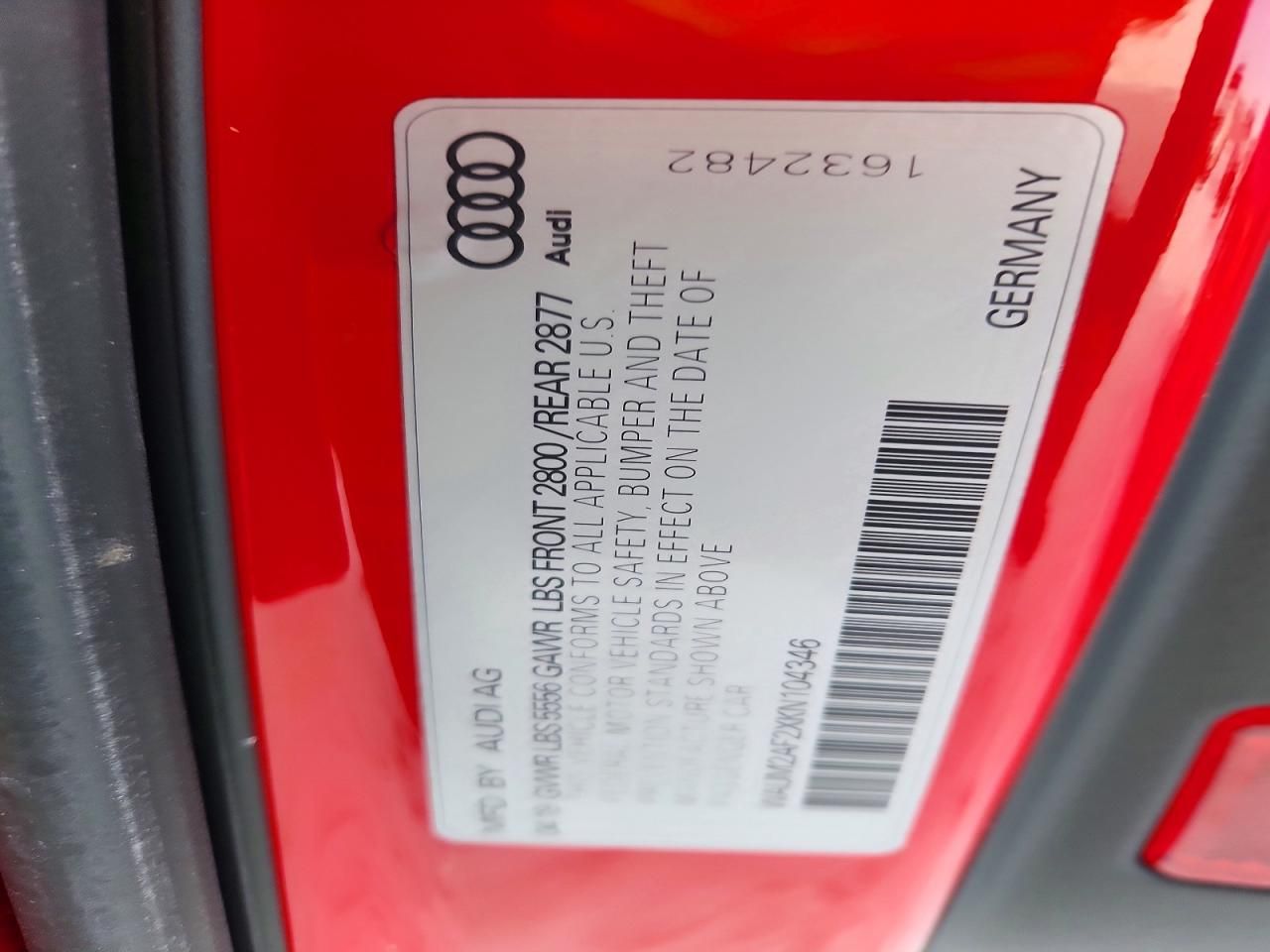 2019 Audi A6 Prestige