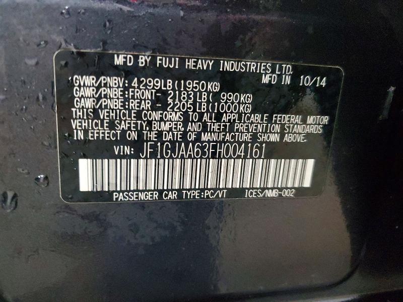 2015 Subaru Impreza