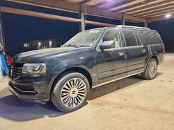 Lincoln Vehiculos salvage en venta: 2015 Lincoln Navigator l
