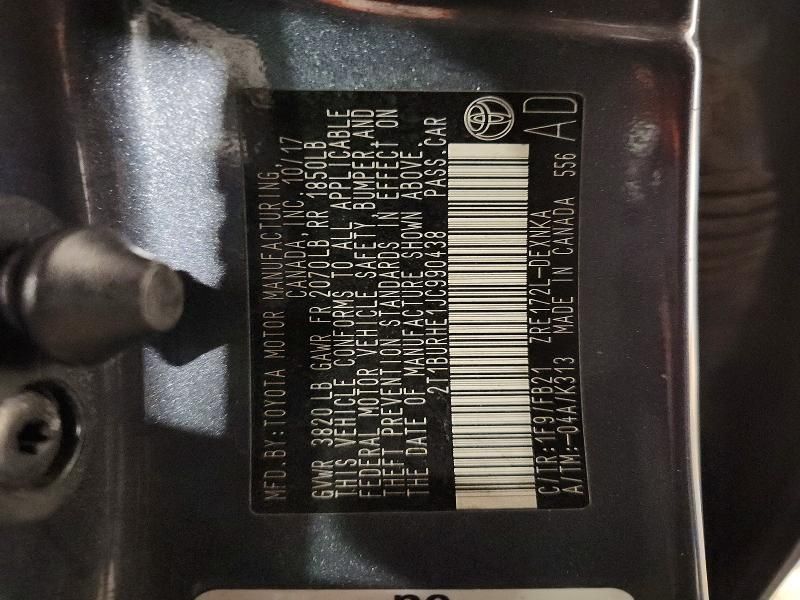 2018 Toyota Corolla l