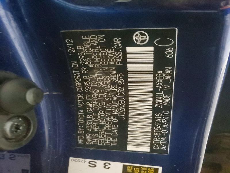 2013 Toyota Prius v